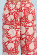 Pink Cotton Printed Gathered Suit Set image number 6