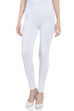 White Cotton And Art Silk Leggings image number 0
