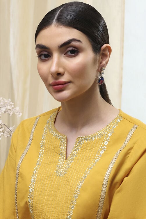 Multi Brass Drop & Danglers image number 3