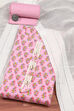 Peach Cotton Handloom Unstitched Suit Set image number 0