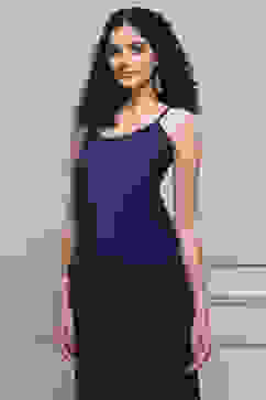 Purple Art Silk Straight Kurta Pants Set image number 7