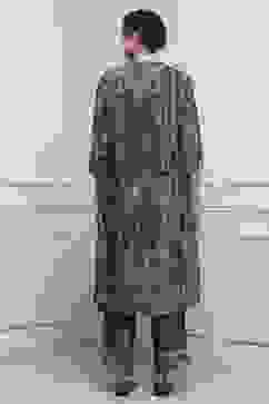 Bottle Green Velvet Printed Straight Winter Suit Set image number 4