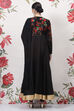 Rohit Bal Black Cotton Silk Anarkali Embroidered Suit Set image number 4