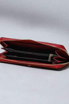 Maroon Pu Leather Wallet image number 4