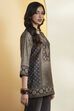 Blue Viscose Blend Straight Kurta image number 3