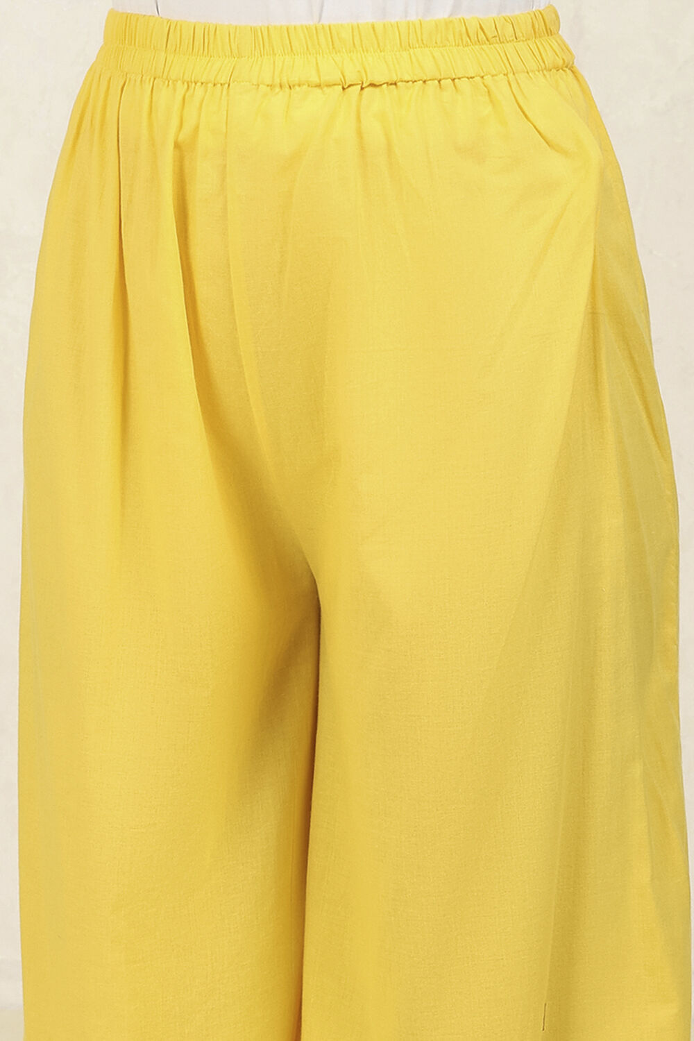 Red Cotton Hand Block Print Unstitched Suit Set image number 3