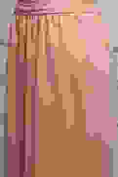 Blush Peach Cotton Tissue Embroidered Dyed Kalidar Suit Set image number 2