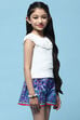 Pink Sleeveless Top With Schiffli Lace Detail image number 4