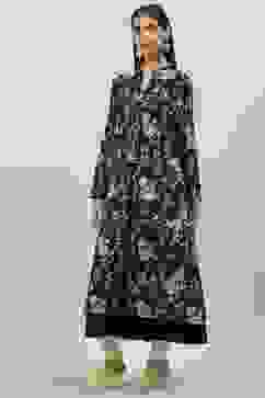 Navy Acrylic Flared 2 Piece Set image number 2