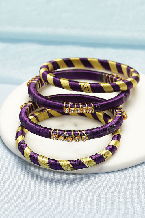 Purple Kids Bangles image number 0