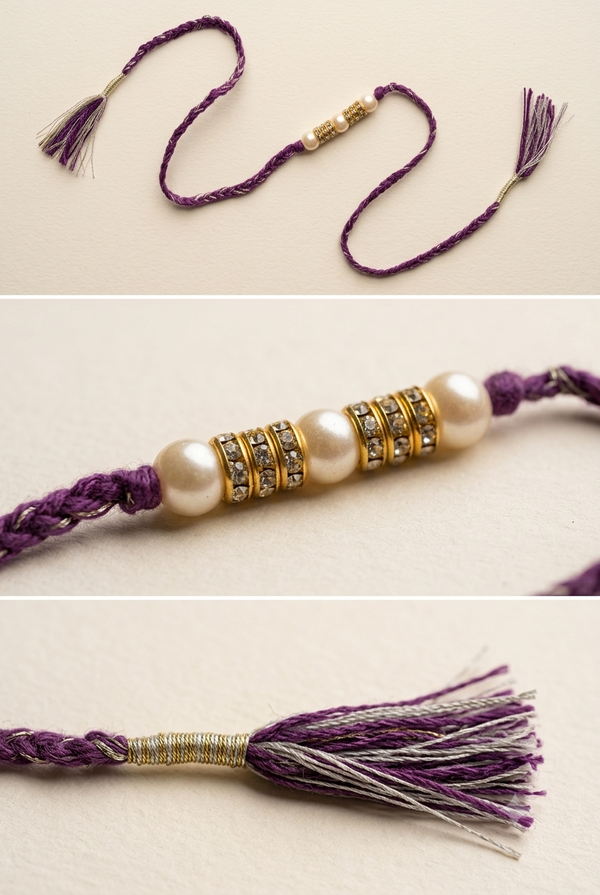 Purple Rakhi image number 0