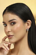 White Gold Plated Brass Studs image number 1