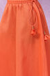 Peach Art Silk Lehenga Set image number 2