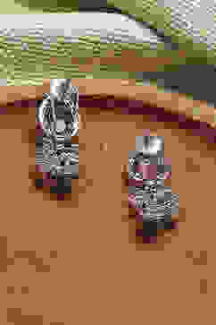 Purple Alloy Drop & Danglers image number 2