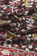 Black Chennur Silk Floral Bloom Dupatta image number 2