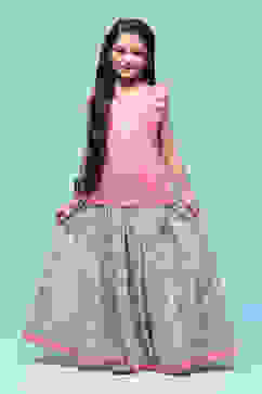 Multicolor Cotton Straight Printed Kurta Skirt Suit Set image number 6