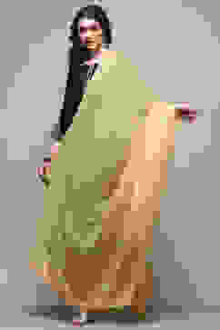 Beige Polyester Dupatta image number 0