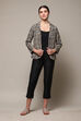 Black Poly Viscose Solid Pant image number 0