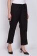 White Cotton Solid Pant image number 3