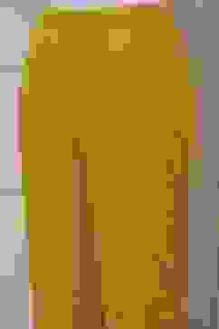 Yellow Viscose Chanderi Asymmetric Suit Set image number 2