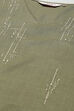 Pista Green Viscose Straight Solid Kurta image number 5