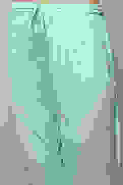 Powder Blue Cotton Anarkali Kurta Churidar Suit Set image number 3