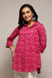 Cham Blue Ikat Straight Yarndyed Shirt image number 2
