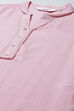 Blue Cotton Blend Straight Yarndyed Kurta image number 1