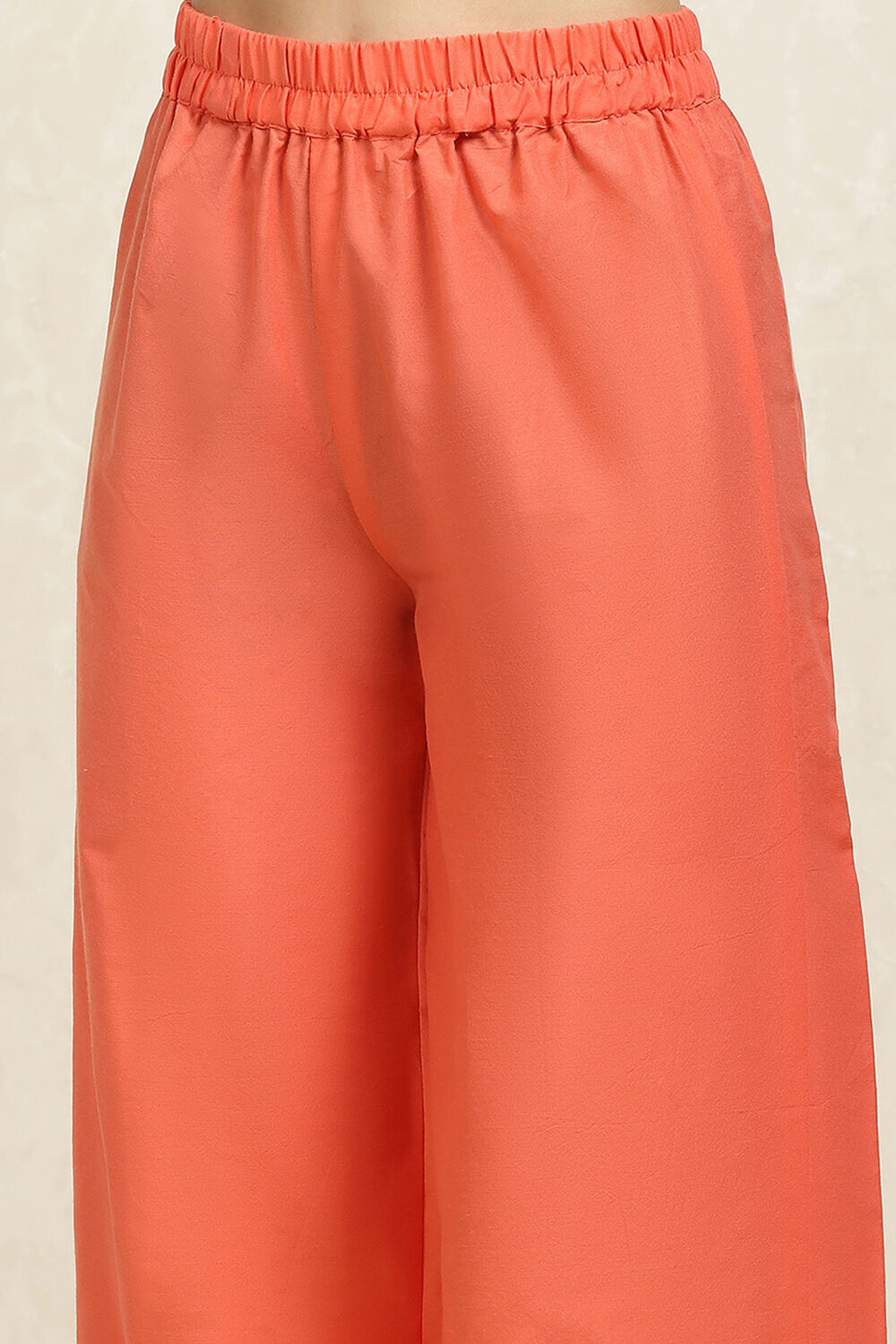 Pink Cotton Handloom Unstitched Suit Set image number 3