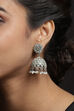 Light Green Oxidised Jhumkis image number 1