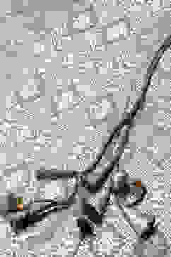 Brown Metallic Cotton Straight Kurta Pants Set image number 2