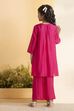Pink Yoke Design A-Line Kurta Set image number 4