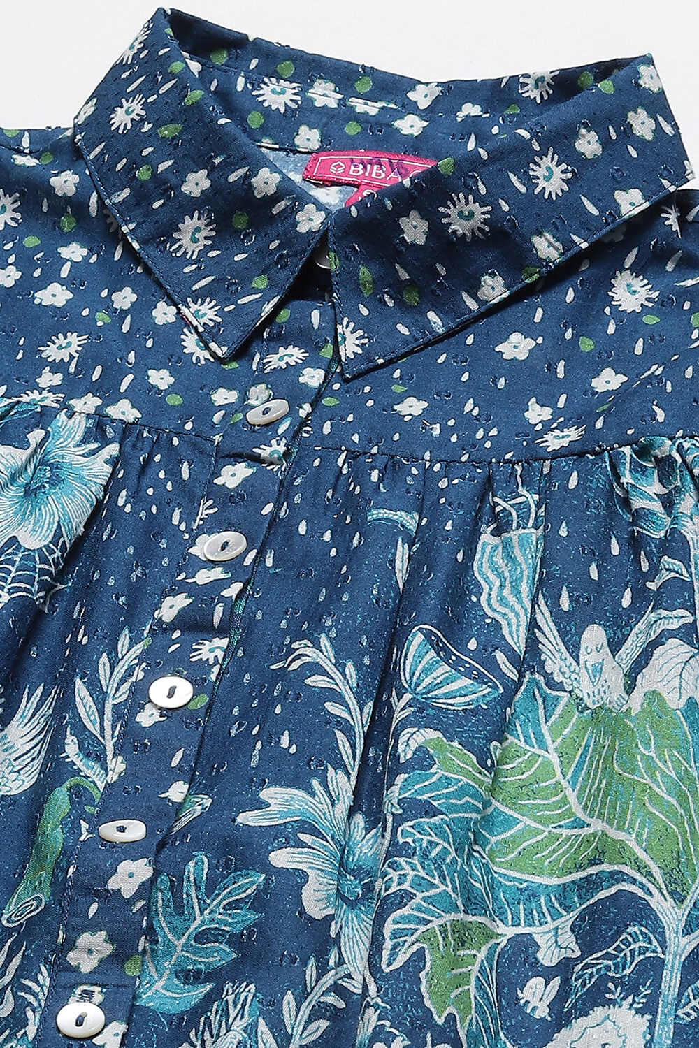 Blue Cotton Shirt image number 1