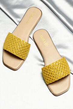 Yellow Formal Flats image number 0