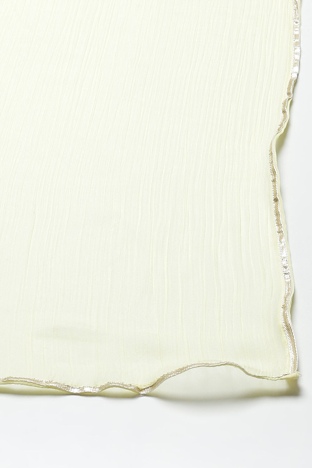 Lime Yellow Art Silk Straight Kurta Sharara Suit Set image number 2