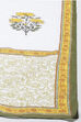 Yellow Cotton Flared Kalidar Kurta Slim Pant Suit Set image number 3