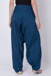 Navy Blue Cotton Solid Salwar image number 3