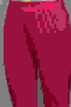 Fuchsia Polyester Anarkali Kurta Churidar Suit Set image number 2