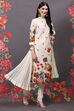 Rohit Bal Black Cotton Silk Straight Printed Suit Set image number 6