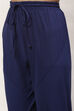 Rohit Bal Indigo Cotton Blend Anarkali Kurta Suit Set image number 2