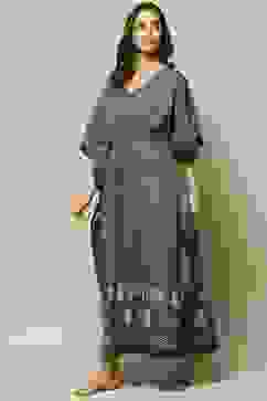 Blue Cotton Printed Nightwear image number 2