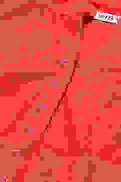 Coral Cotton Asymmetric Solid Kurta Churidar Suit Set image number 1