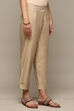 Gold Slim Pants image number 4