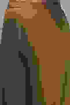 Green Poly Crepe Digital Print Unstitched Suit Set image number 3