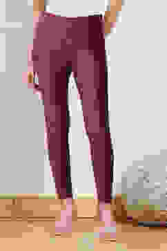 Brown Viscose Solid Pant image number 4