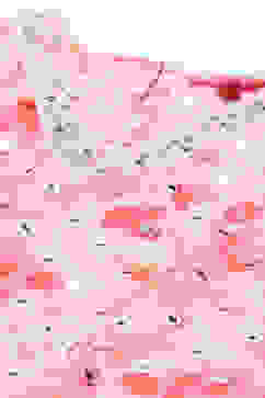 Off White Cotton Blend A-Line Printed Suit Set image number 2