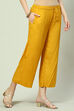 Mustard Rayon Palazzo image number 3