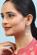 Silver Brass Earrings image number 3