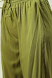 Plum Printed Rayon Straight Kurta Regular Pants Suit Set image number 2