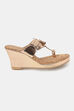 Rose Gold Casual Wedges image number 3